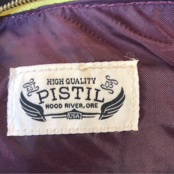 Pistil The Sure Thing Tote bag mottled canvas and faux leather accents OS - Picture 8 of 10